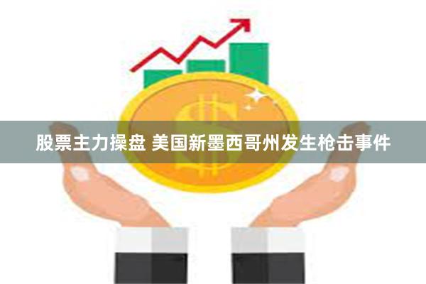 股票主力操盘 美国新墨西哥州发生枪击事件