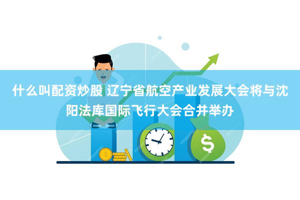 什么叫配资炒股 辽宁省航空产业发展大会将与沈阳法库国际飞行大会合并举办